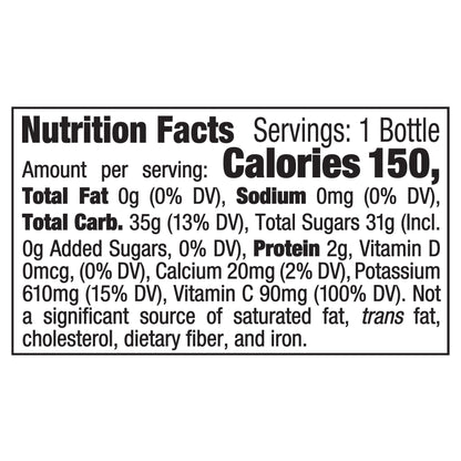 Tropicana Pure Premium 100% Orange Juice Original, No Pulp, Single Serve, 11 fl oz bottle