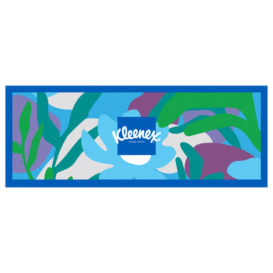 Kleenex Trusted Care Facial Tissues, 1 Flat Box, 160 Tissues per Box, 2-Ply