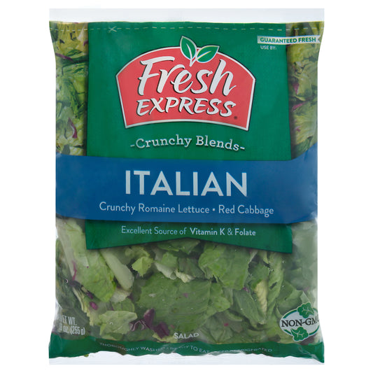 Fresh Express Crunchy Blends Italian Salad 9 oz