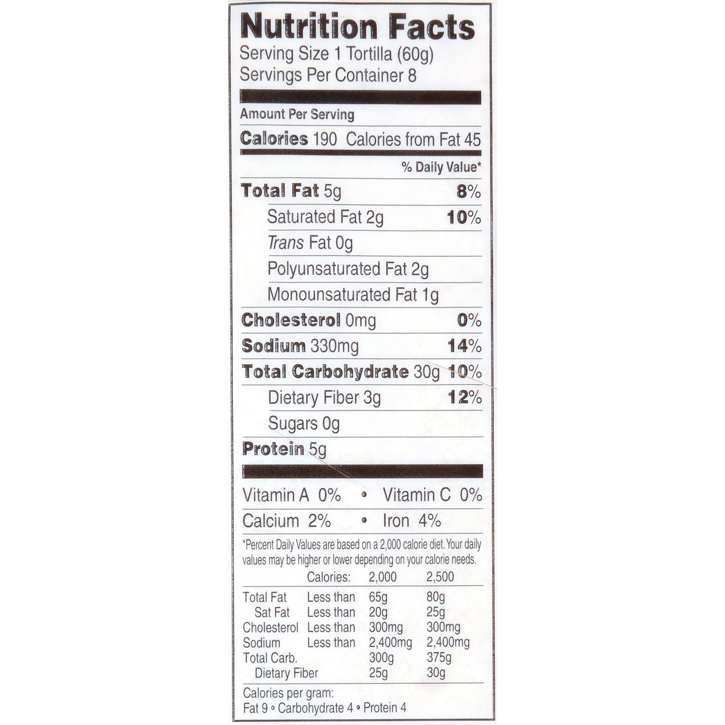 Chi-Chi's® Flour Burrito Style Tortillas 17 oz. Bag