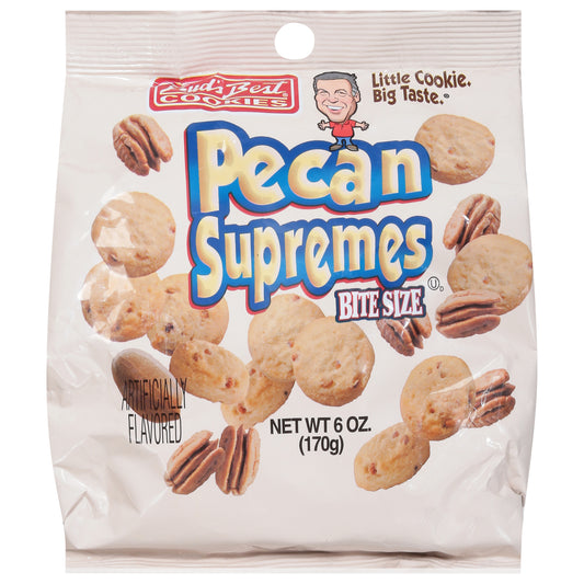 Bud's Best Cookies Pecan Supremes Cookies Bite Size 6 oz