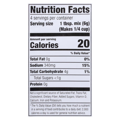 McCormick Pork Gravy Mix 0.87 oz