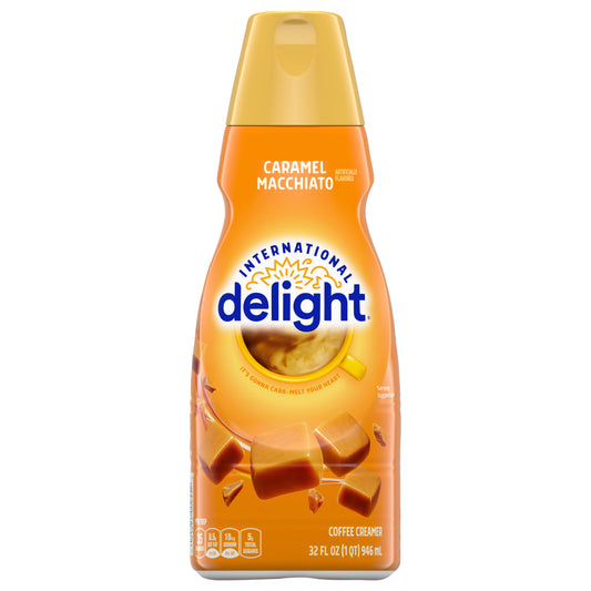 International Delight Coffee Creamer, Caramel Macchiato, 32 FL OZ Bottle