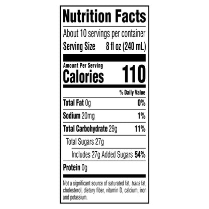 Simply Lemonade Bottle, 76 fl oz