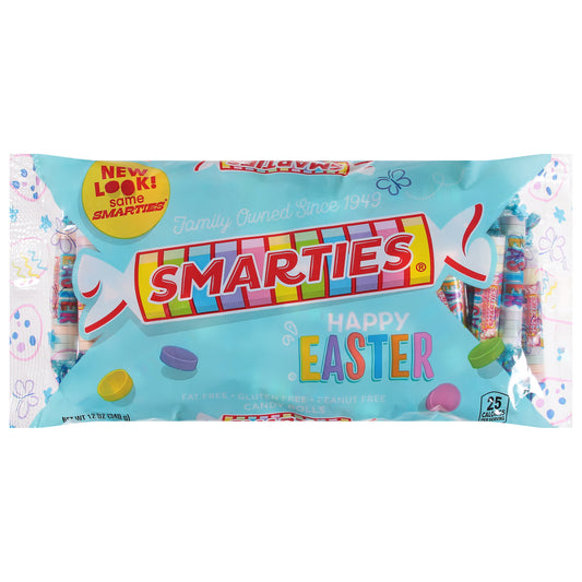 Smarties Happy Easter Candy Rolls 12 oz