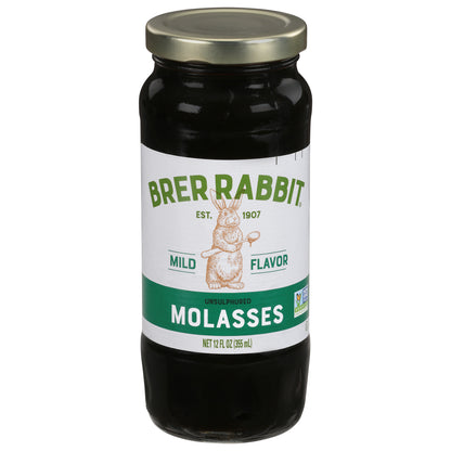 Brer Rabbit Unsulphured Mild Flavor Molasses 12 fl oz