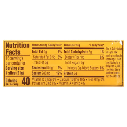 Velveeta Slices Original Cheese Product 16 ea