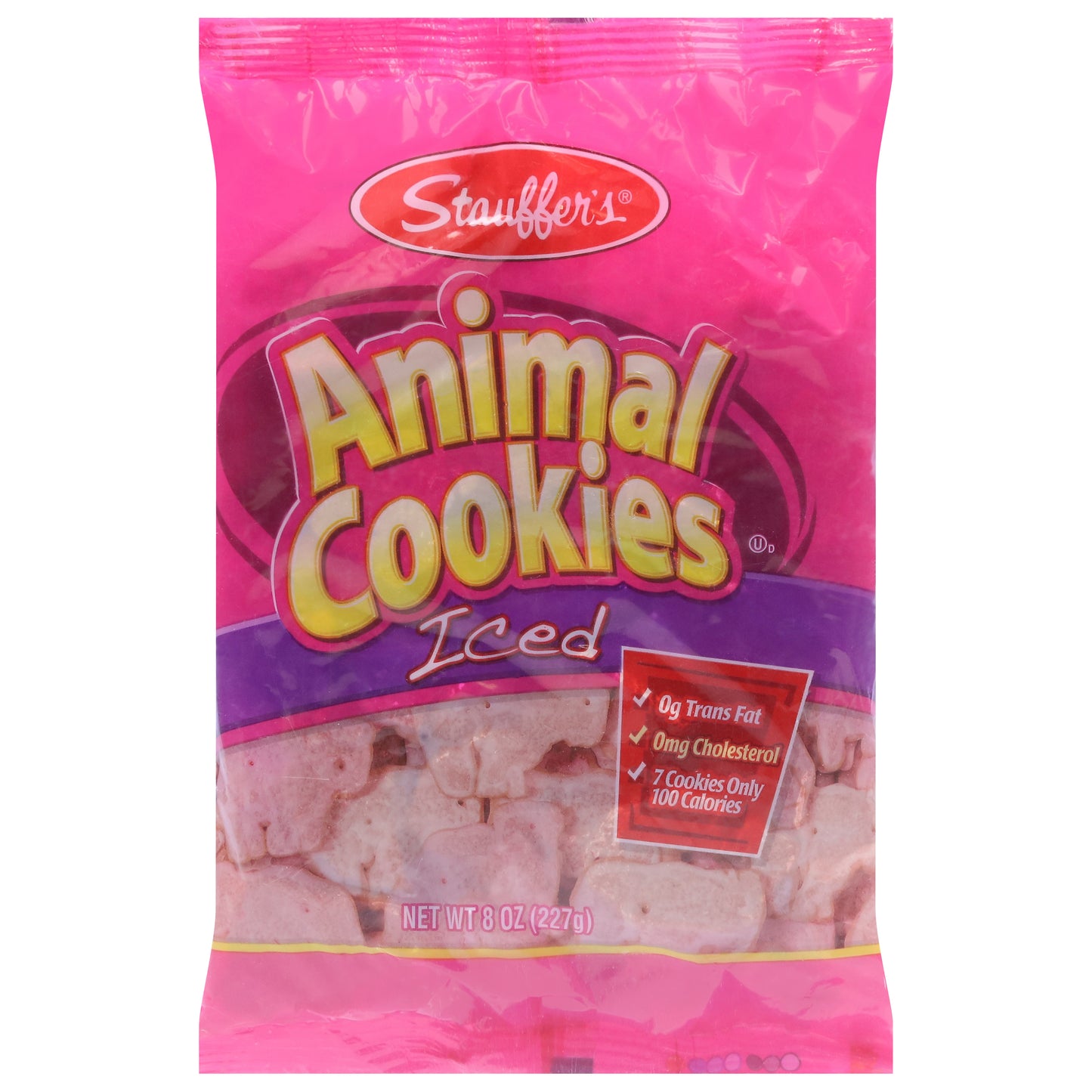 Stauffer's Iced Iced Animal Cookies 8 oz