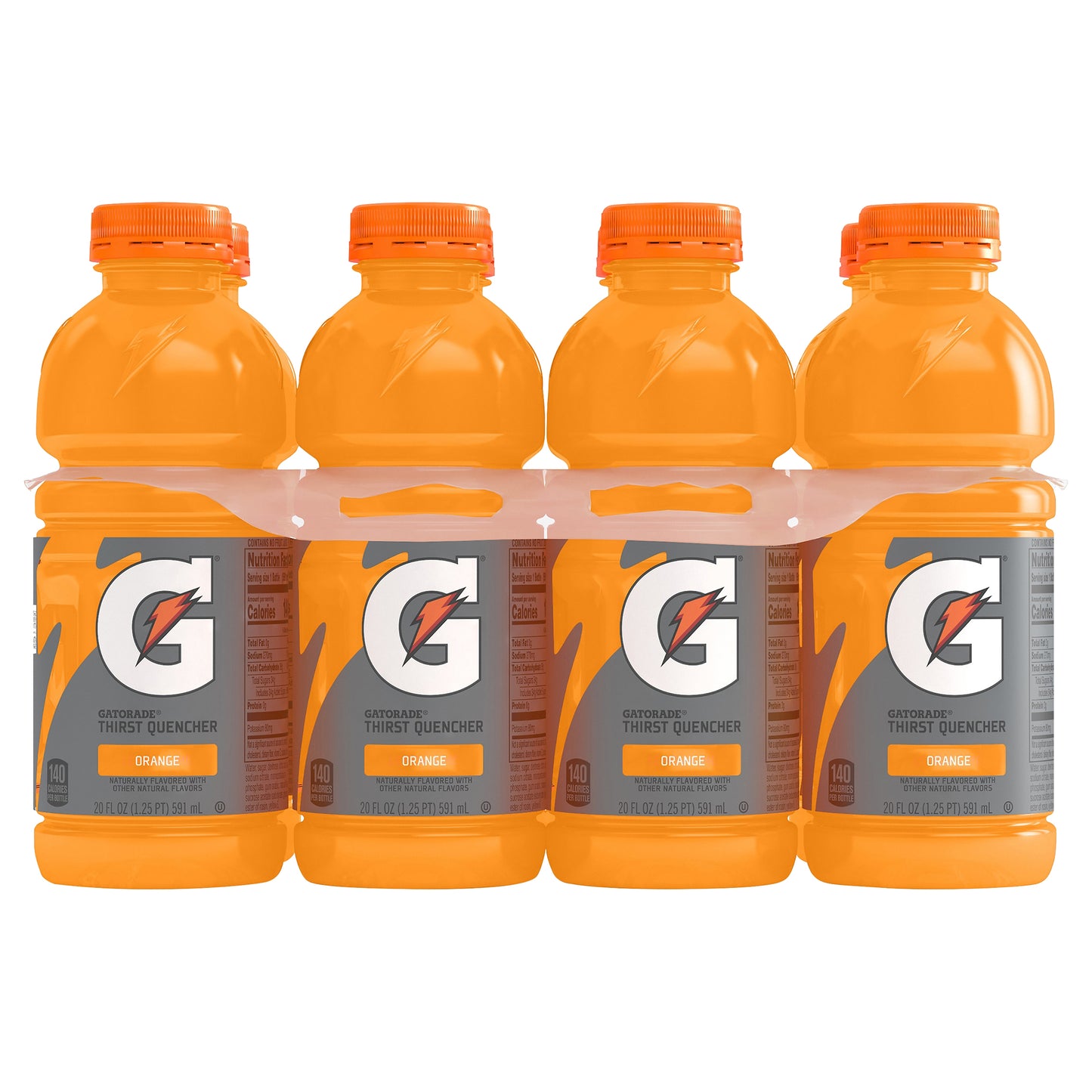 Gatorade Thirst Quencher Orange 20 Fl Oz 8 Count