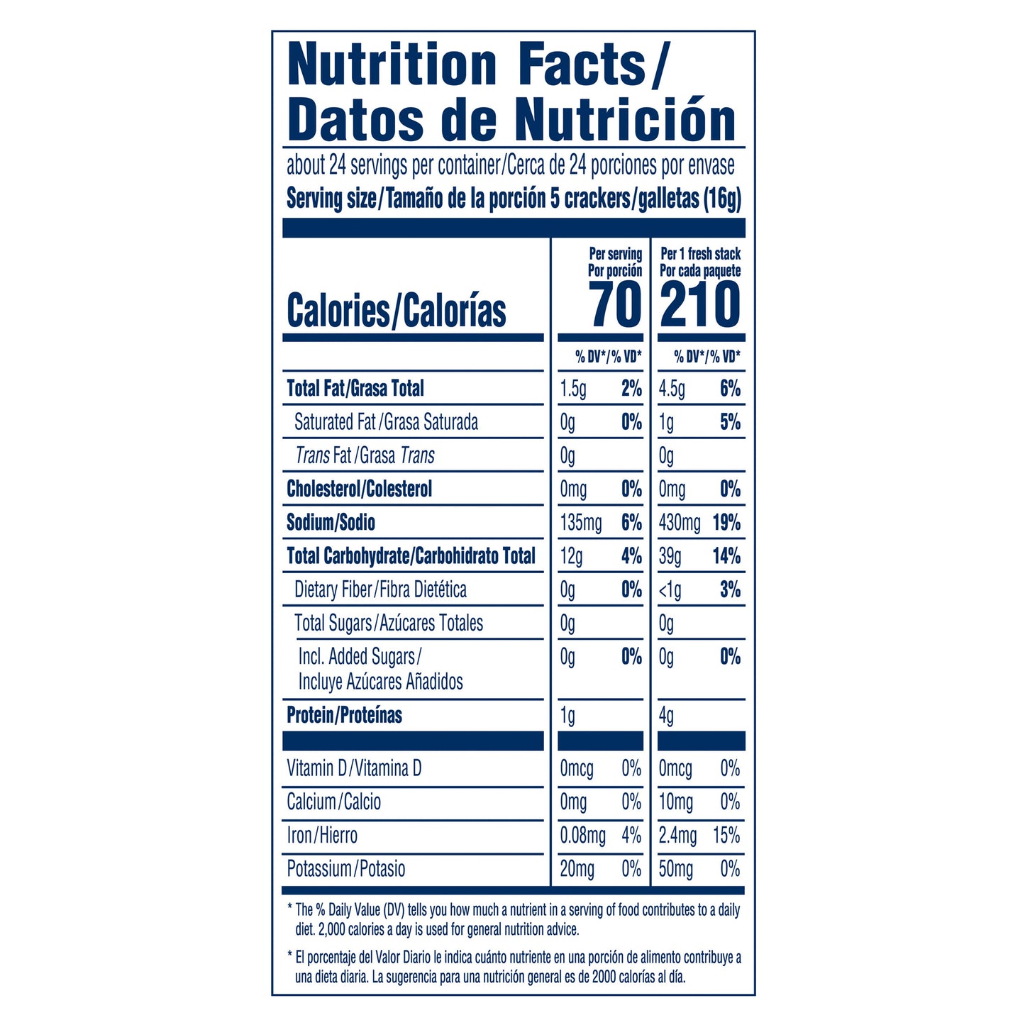 Premium Original Fresh Stacks Saltine Crackers, 13.6 oz