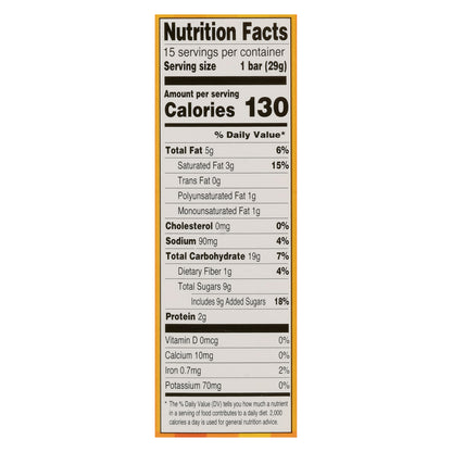 Sunbelt Bakery Chewy Peanut Butter Chocolate Chip Granola Bars Value Pack 15 ea