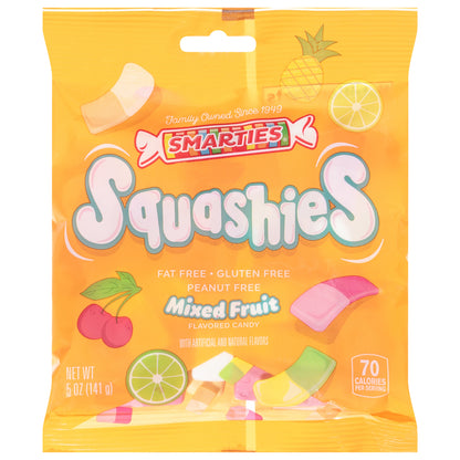 Smarties Squashies Mixed Fruit Flavored Candy 5 oz