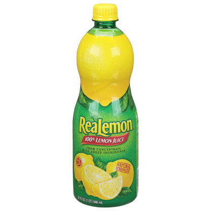 ReaLemon Natural Strength 100% Lemon Juice 32 fl oz