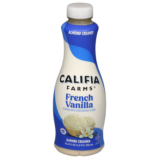 Califia Farms Dairy Free French Vanilla Almond Creamer 25.4 fl oz