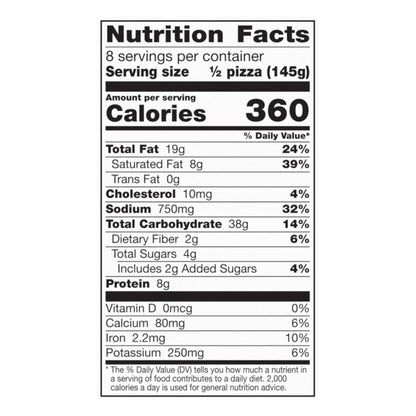 Totino's Party Pizza Pack, Pepperoni Flavored, Frozen Snacks, 4 ct