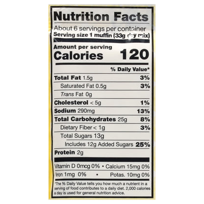 Southeastern Mills Blueberry Muffin Mix 7 oz