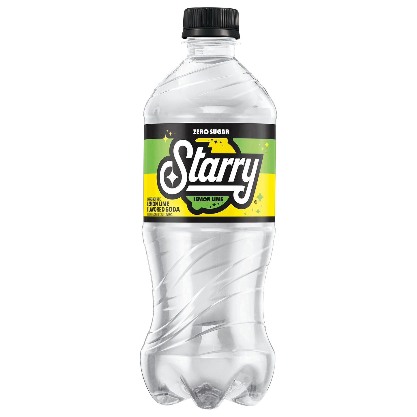 Starry Zero Sugar Soda Lemon Lime 20 Fl Oz