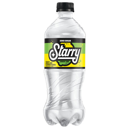 Starry Zero Sugar Soda Lemon Lime 20 Fl Oz