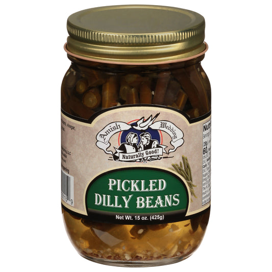 Amish Wedding Pickled Dilly Beans 15 oz