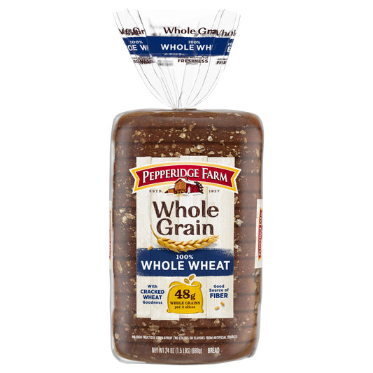Pepperidge Farm Whole Grain 100% Whole Wheat 24.0