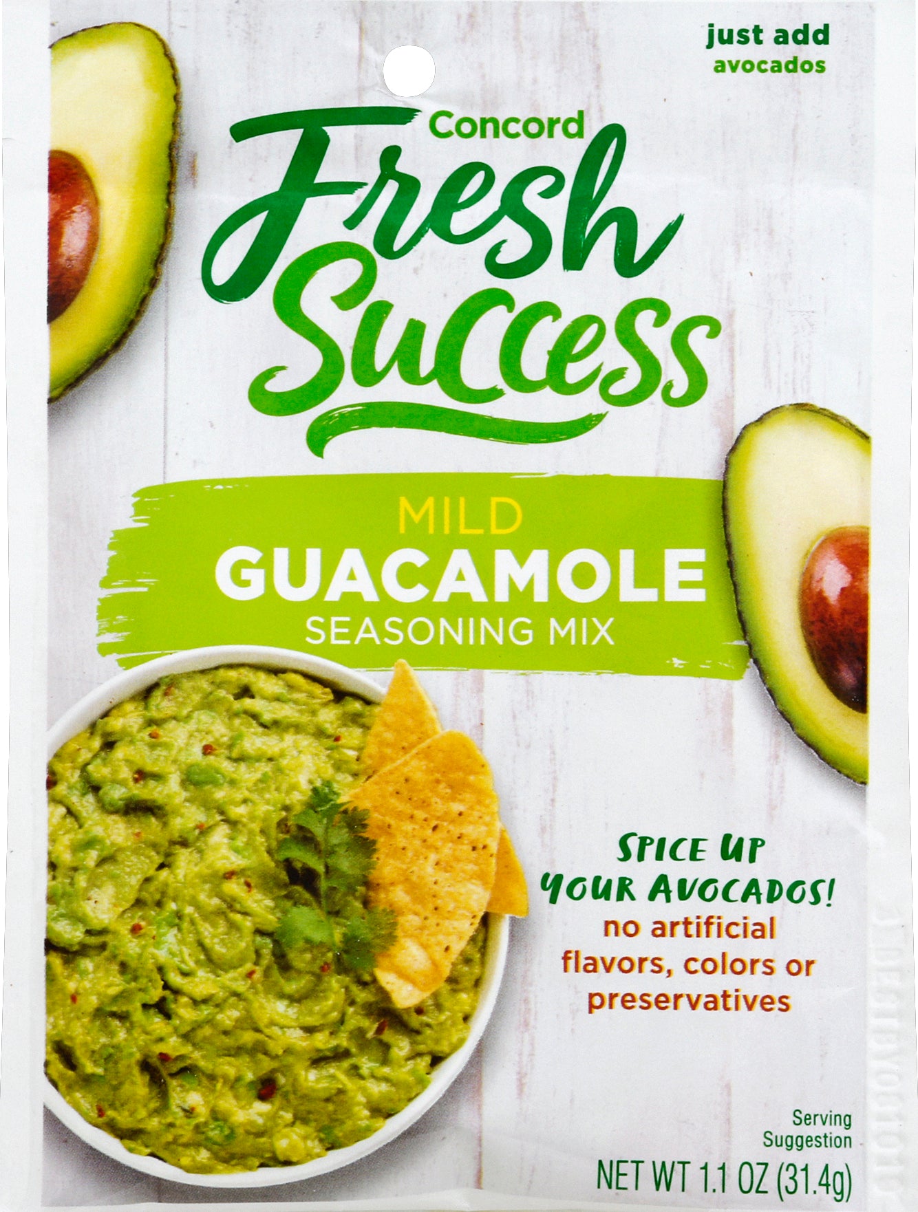 Concord Foods Guacamole Mix 1.1 oz