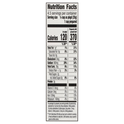 Hamburger Helper Creamy & Cheesy Sauce Cheesy Ranch Burger 5.9 oz