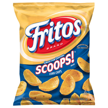 Fritos Scoops! Corn Chips 9 1/4 Oz