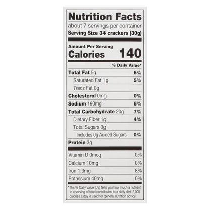 Stauffer's Whales Cheddar Cheese Baked Cheese Crackers 7 oz