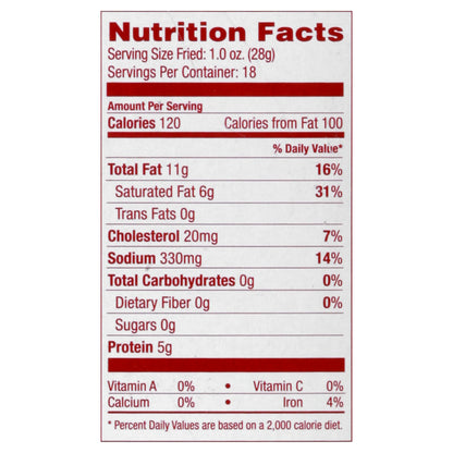 Smoky Farms Sausage Patties 18 ea