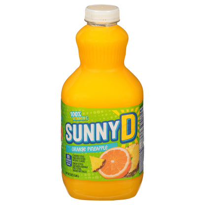 Sunnyd Orange Pineapple Juice Drink, 64 Fl Oz Bottle