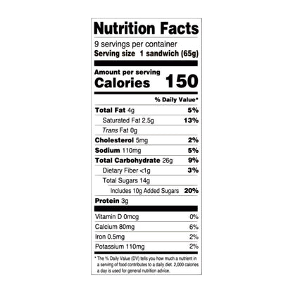 Blue Bunny Simply Vanilla Frozen Dessert Sandwich