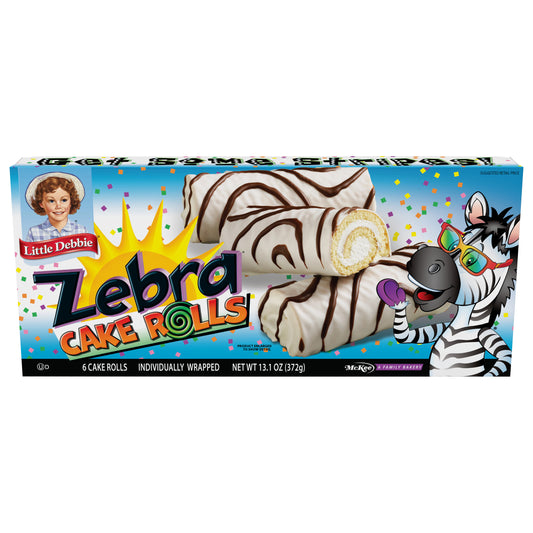 Snack Cakes, Little Debbie Family Pack ZEBRA ® Cake Rolls