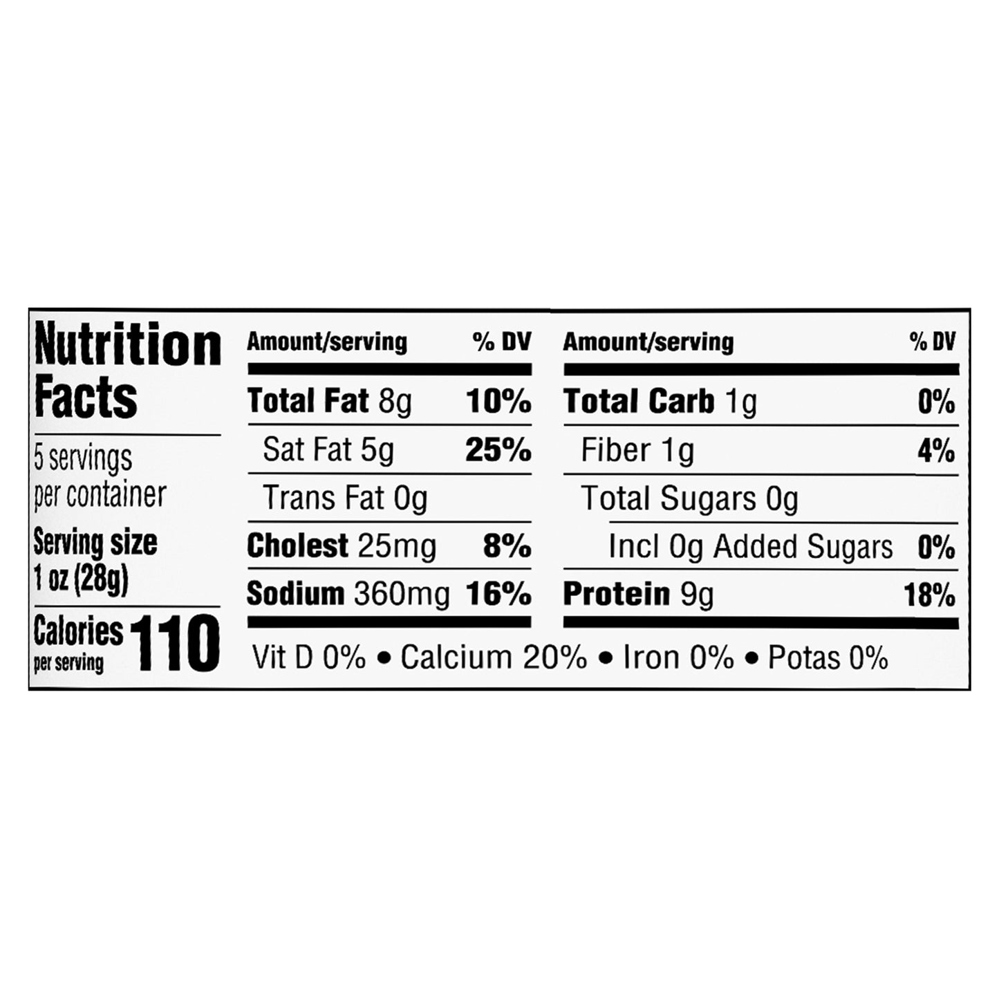 Food Club Shaved Parmesan Cheese 5 oz