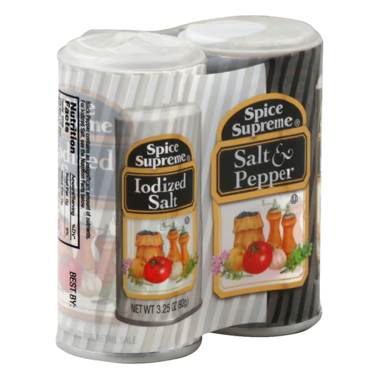 Spice Supreme Salt & Pepper 1 ea