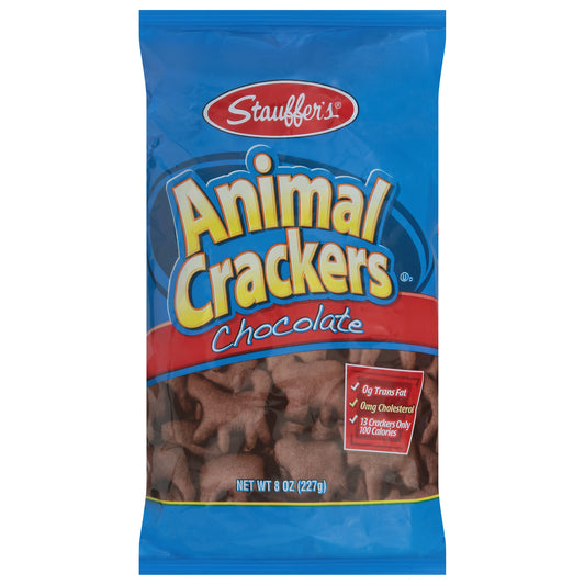Stauffer's Chocolate Animal Crackers 8 oz