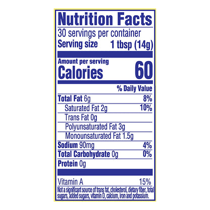 I Can't Believe It's Not Butter! The Original Vegetable Oil Spread 15 oz