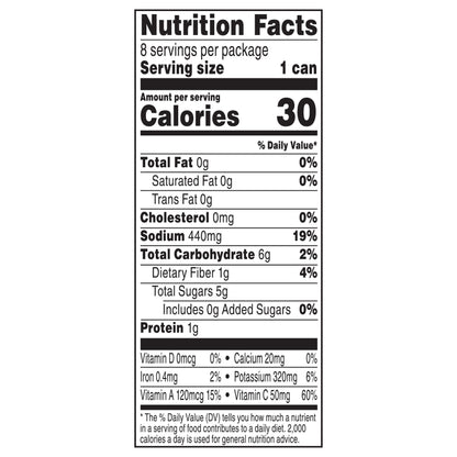 V8 Spicy Hot 100% Vegetable Juice 8 - 5.5 fl oz Cans
