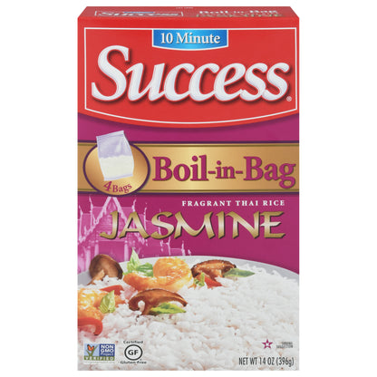 Success Boil-in-Bag Jasmine Fragrant Thai Rice 4 ea