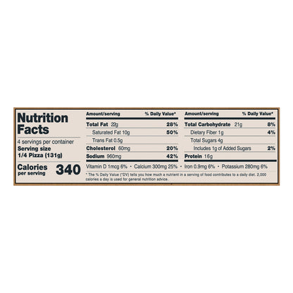 Screamin' Sicilian Pizza Co. I'm Thin & Crispy Pepperoni Pizza 18.4 oz