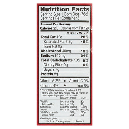 Bar S Classic Corn Dogs 21.36 oz