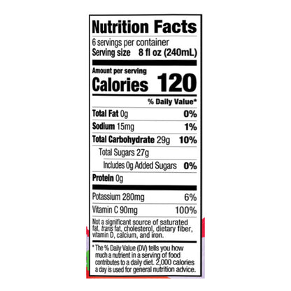 Juicy Juice 100% Juice, Fruit Punch, 48 Fl Oz Bottle