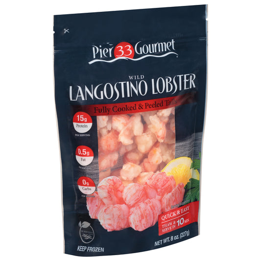 Pier 33 Gourmet Wild Langostino Lobster 8 oz
