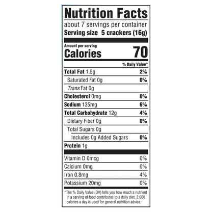 Premium Original Saltine Crackers, 4 oz