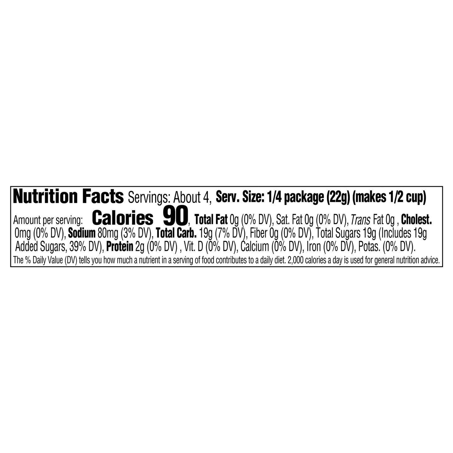 Jell-O Berry Blue Artificially Flavored Gelatin Dessert Mix, 3 oz Box