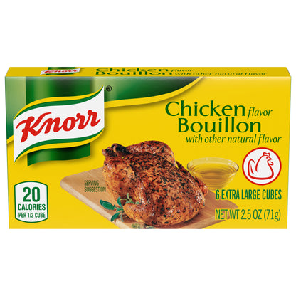 Knorr 6 Cubes 2.5 oz Cube Bouillon Chicken