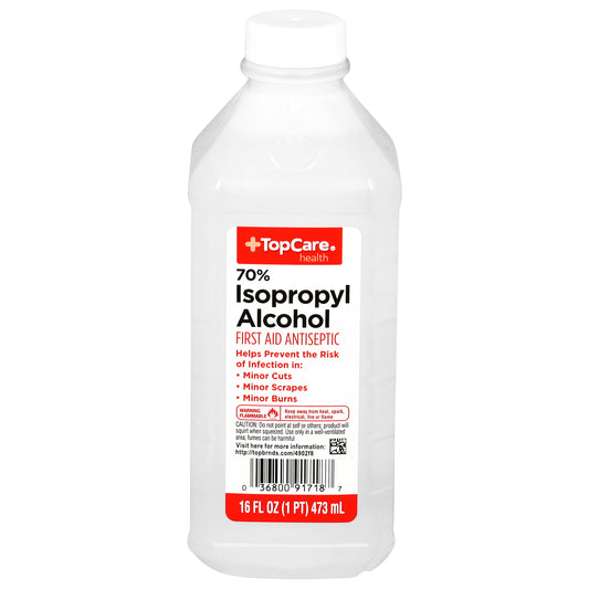 TopCare Health 70% Isopropyl Alcohol First Aid Antiseptic 16 fl oz