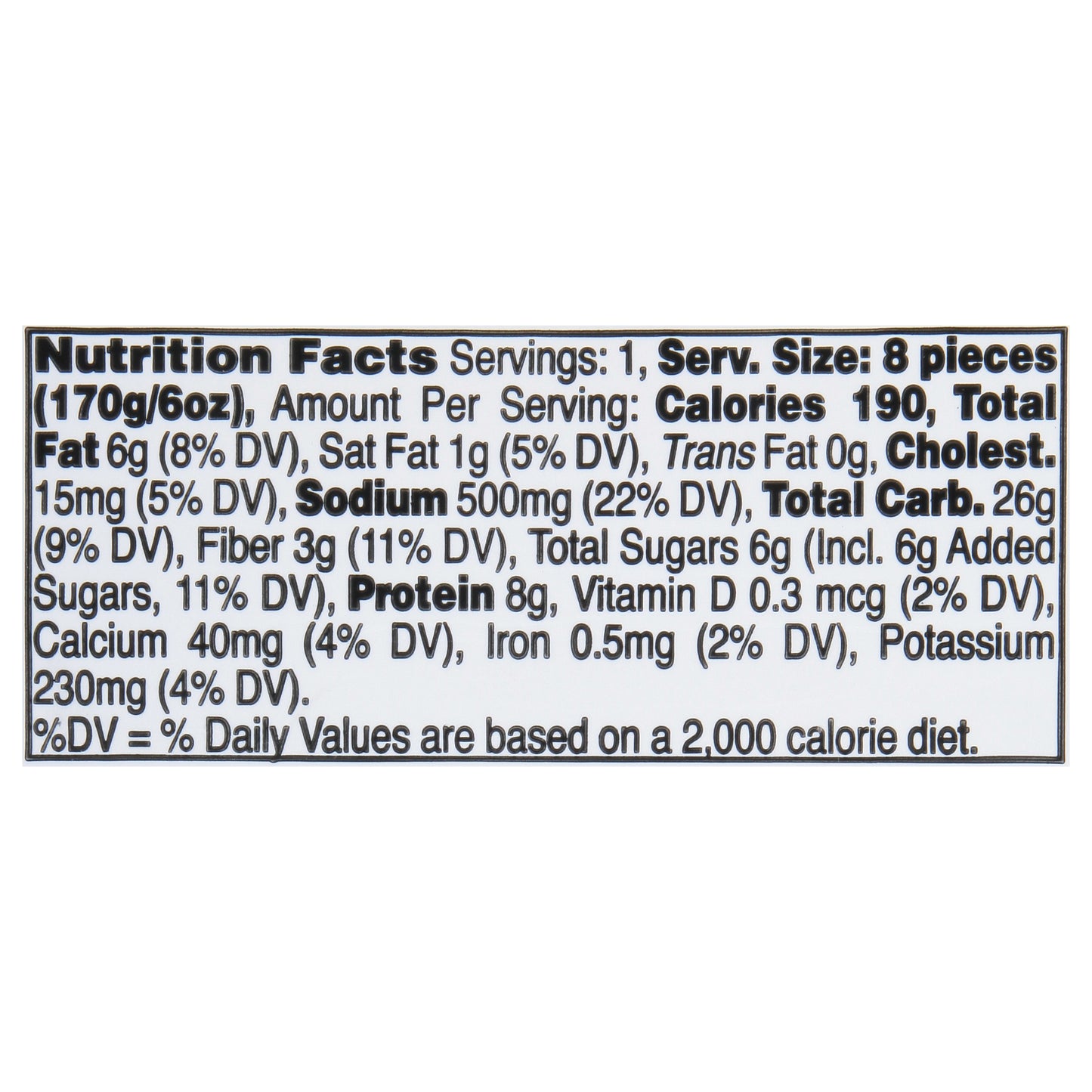 Moji Sushi Classic California Roll 6 oz
