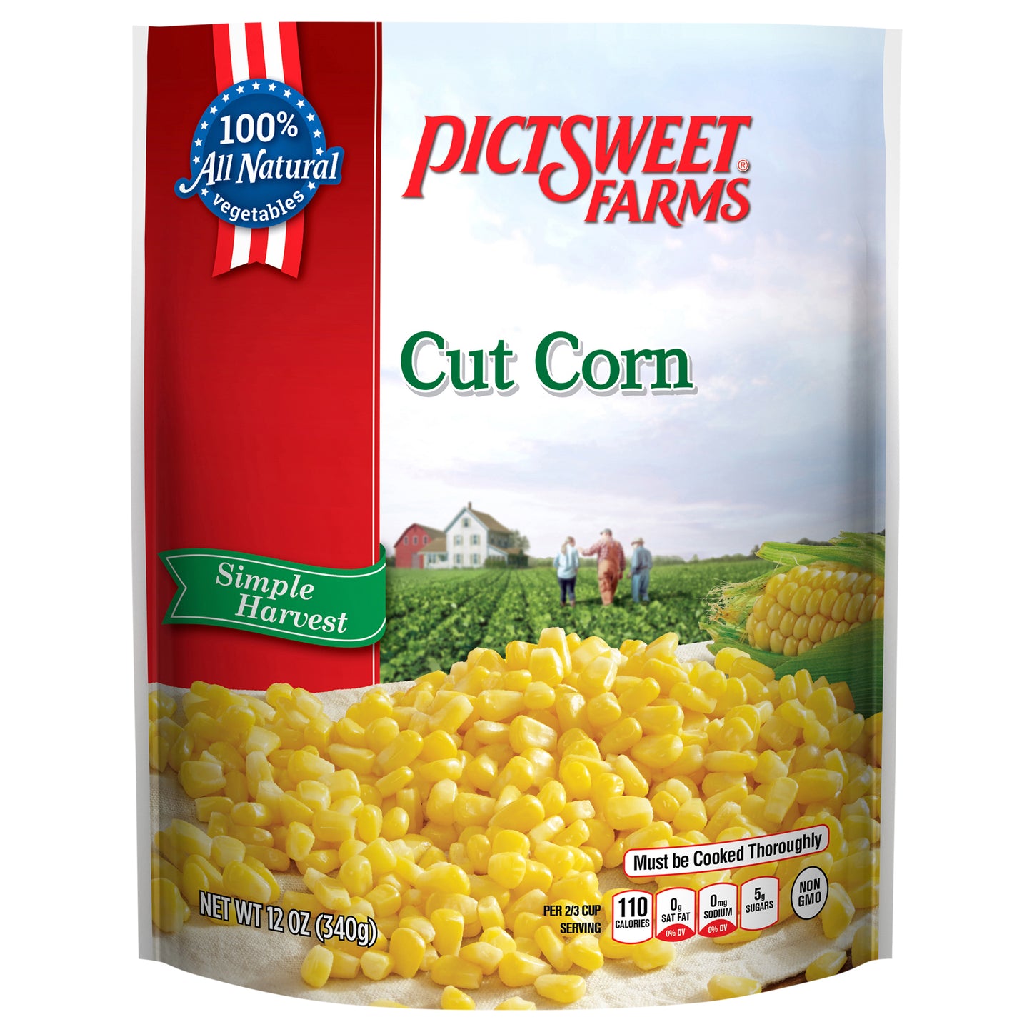 Pictsweet Farms Cut Corn, Simple Harvest - 12 oz