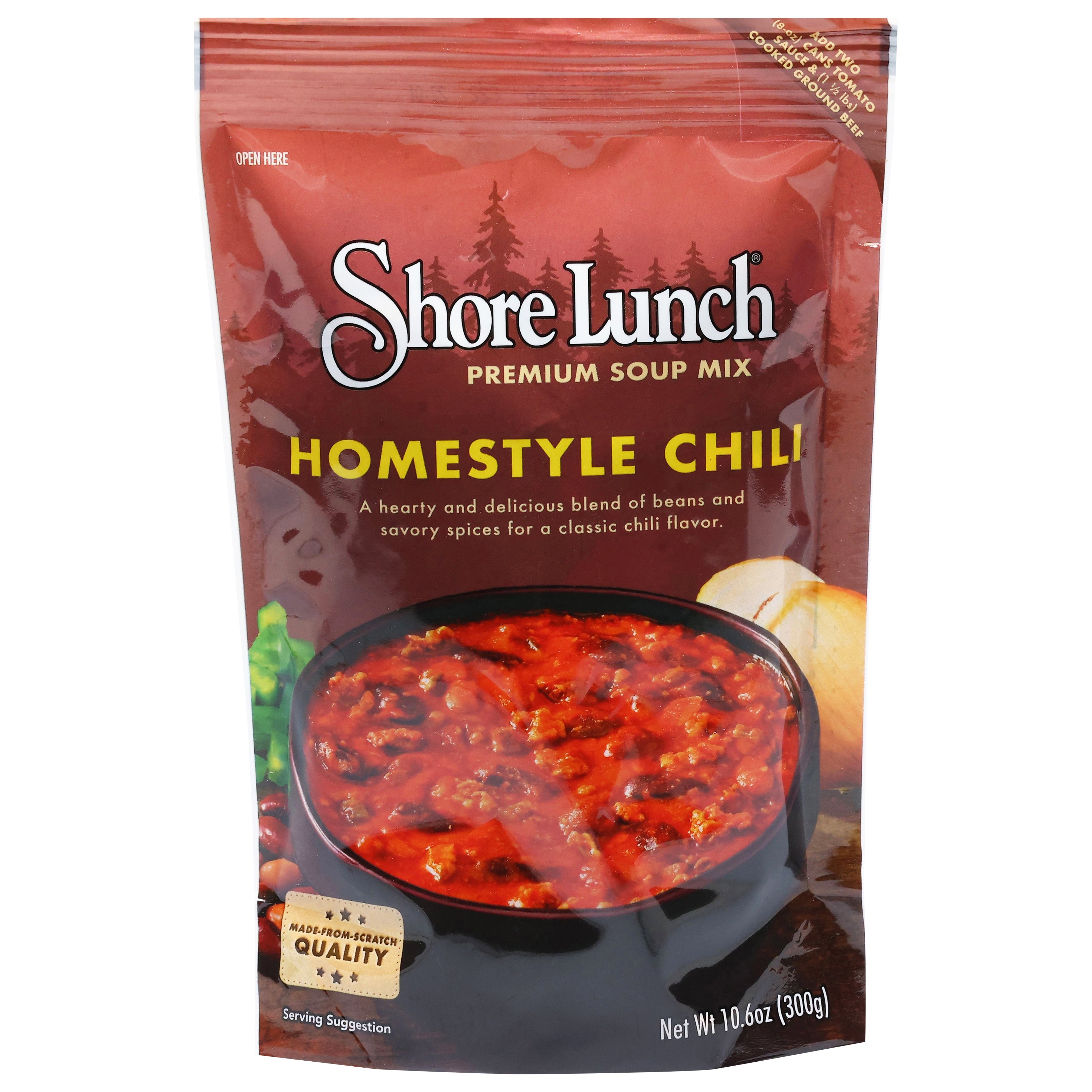 Shore Lunch Premium Homestyle Chili Soup Mix 10.6 oz – Spires IGA