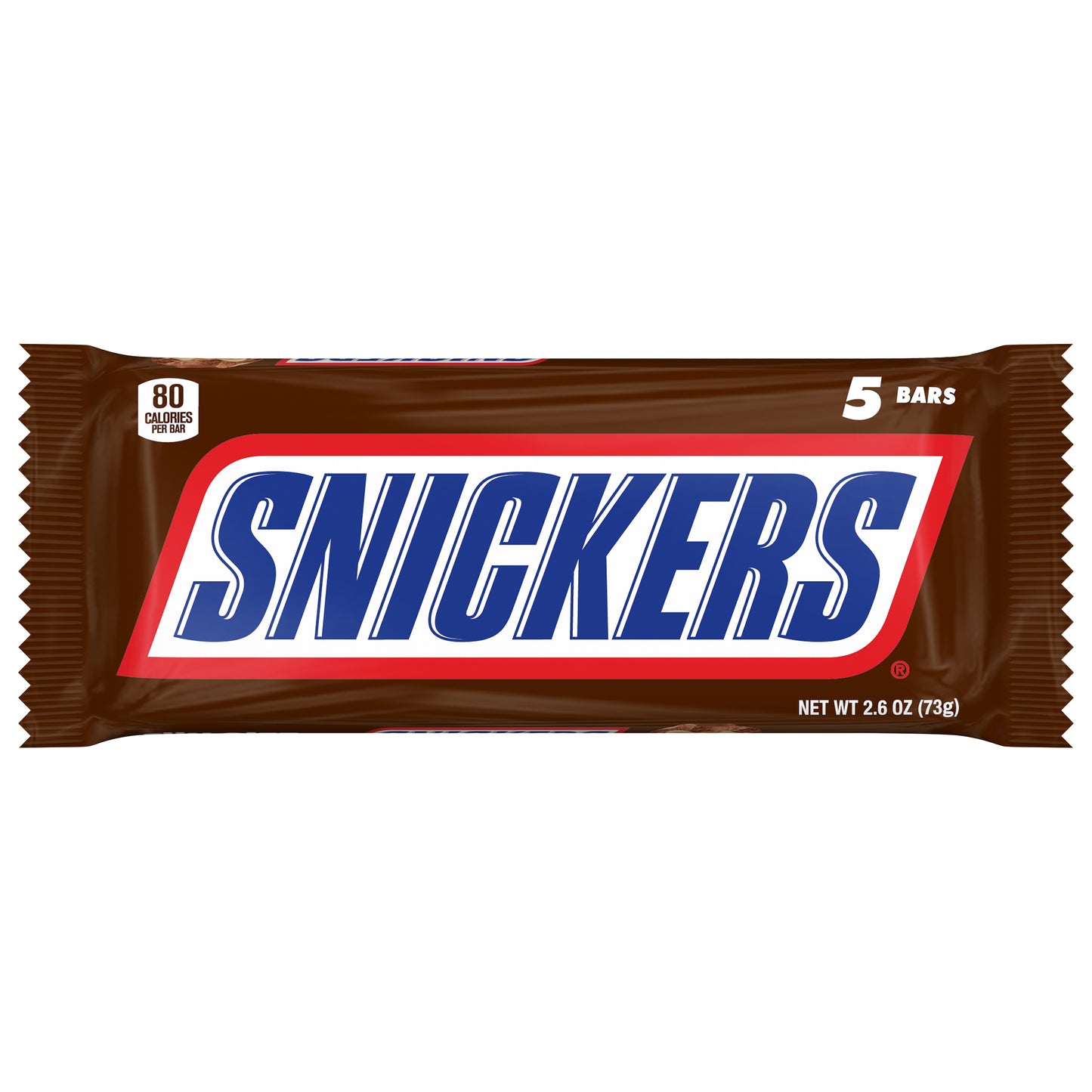 SNICKERS, Milk Chocolate Fun Size Bars, 5 Count
